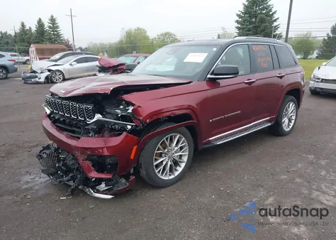 2023 Jeep Grand Cherokee Summit 4X4 из США, поврежденный, VIN 1C4RJHEG7P8821939